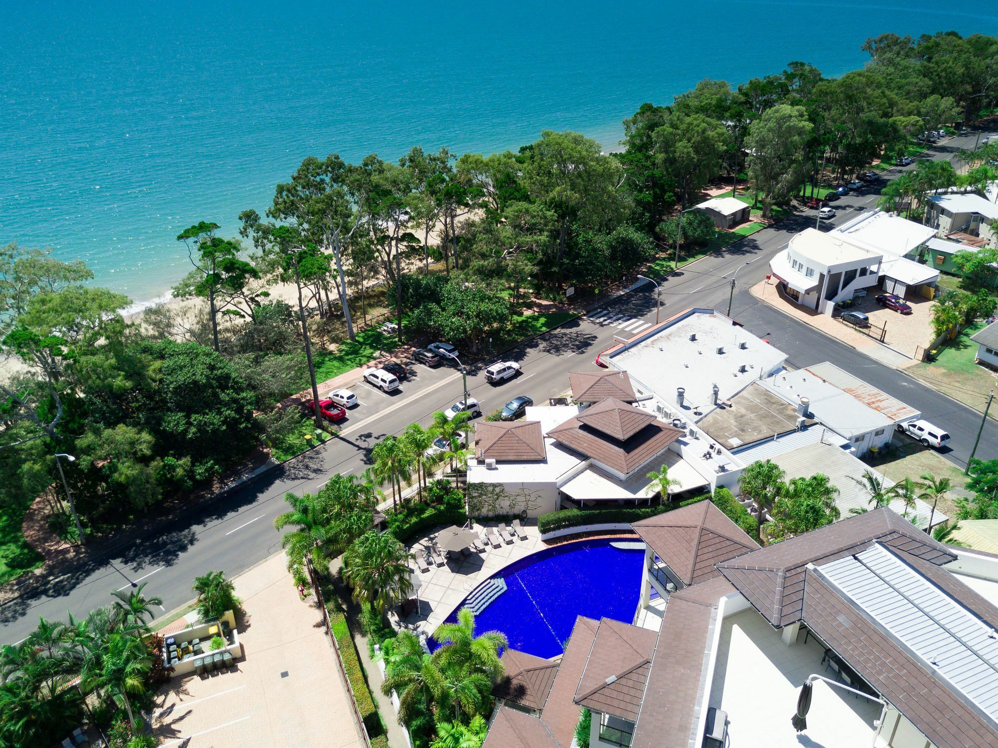 Grand Mercure Allegra הרווי ביי מראה חיצוני תמונה Aerial view of the resort